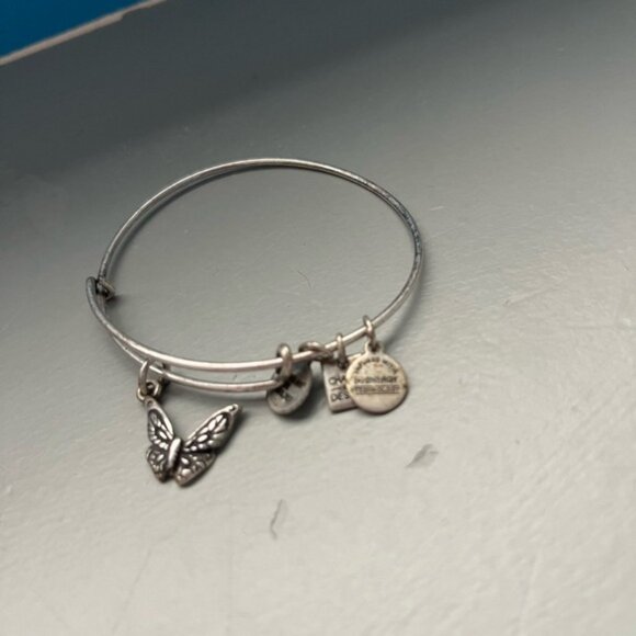 Alex and Ani Butterfly Bracelet - Picture 3 of 5
